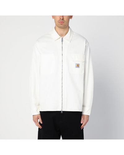 Carhartt Rainer Shirt Jacket Cotton - White