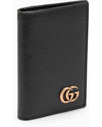 Gucci Leather Card Holder - Black
