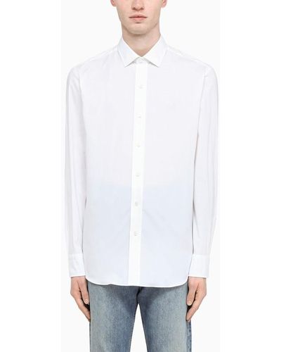 Salvatore Piccolo White Formal Shirt