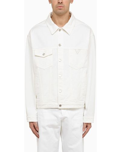 Valentino Cotton Shirt Jacket - White