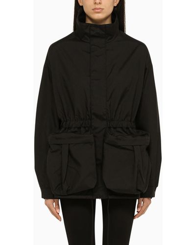 Wardrobe NYC Lightweight Nylon Jacket - Black