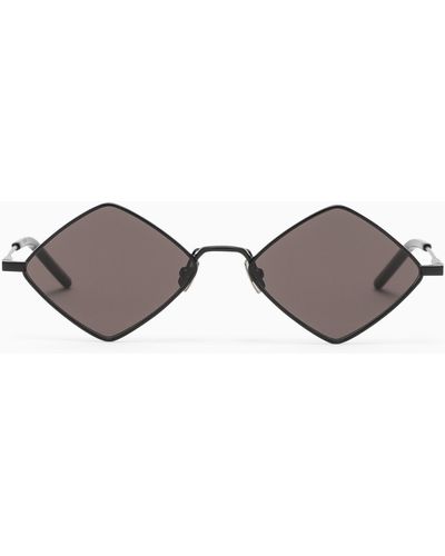 Saint Laurent Diamond Sunglasses - Grey