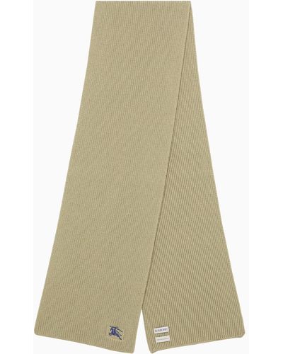 Burberry Hunter Scarf With Logo - Green