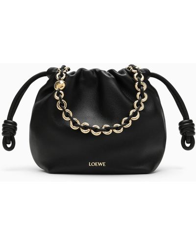 Loewe Flamenco Purse Black Leather Mini Bag