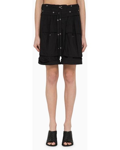 Isabel Marant Nylon-blend Shorts - Black