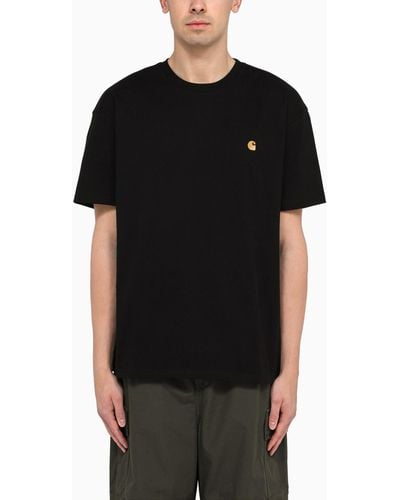 Carhartt S/s Chase Cotton T-shirt - Black