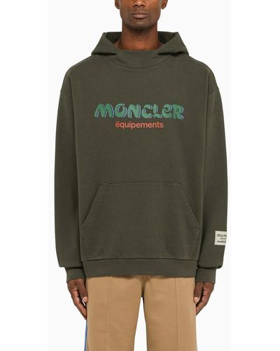 MONCLER X SALEHE BEMBURY Felpa in pile - Verde