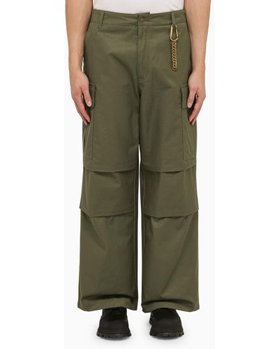 DARKPARK Military Vince Cargo Trousers - Green
