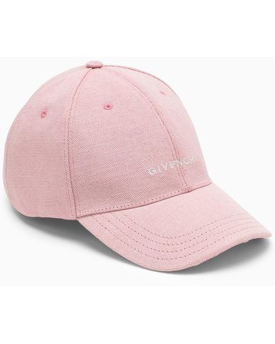 Givenchy Canvas Baseball Cap - Pink