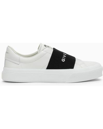 Givenchy Sneaker bassa in pelle bianca - Nero