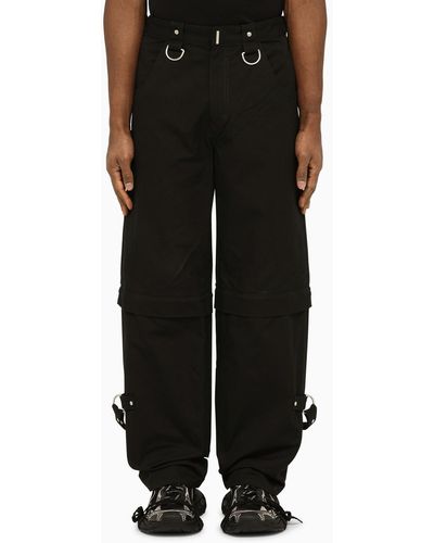 Givenchy Pants With Removable Bottoms - Black