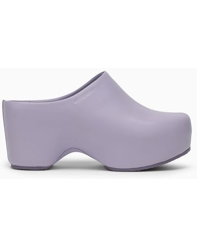 Givenchy Lilac G Clog Wedge Sabot - Purple
