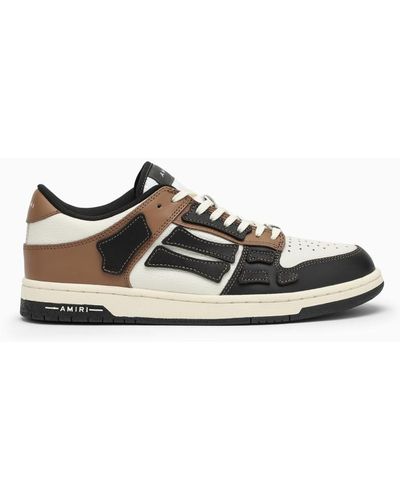 Amiri Sneakers basse nere marroni - Multicolore