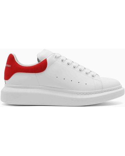 Alexander McQueen /red Oversize Trainers - White