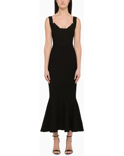 Roland Mouret Structured Dress - Black