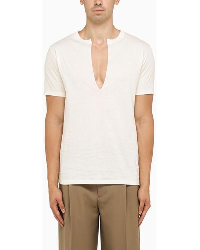 Gucci Sunlight Jersey Crew-neck T-shirt - White