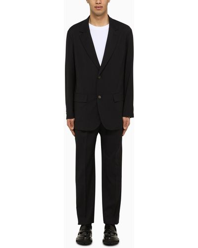 Hevò Single-breasted Galatina Suit S - Black
