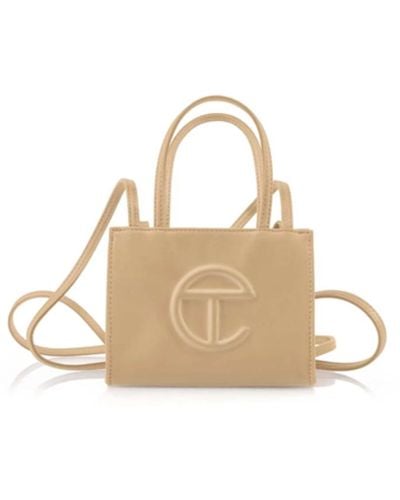 Telfar Shopping Bag Small Cream - Natural