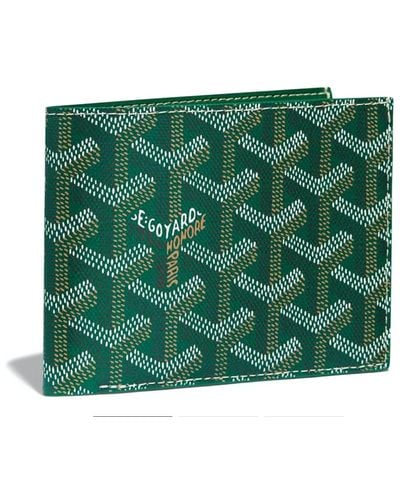 Authentic Goyard Business Card Holder Wallet Green India