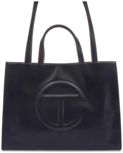 Telfar Shopping Bag Medium Navy - Black