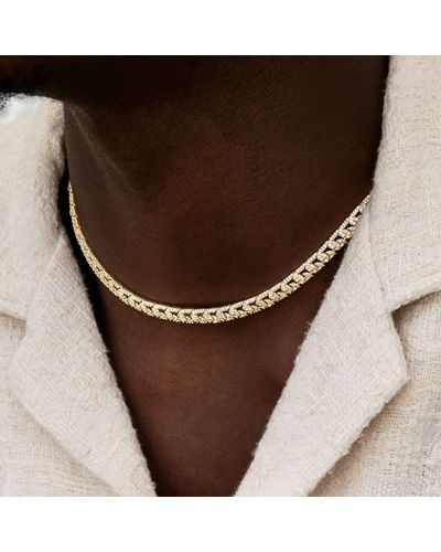 The GLD Shop Micro Valentina Chain in Purple Lyst