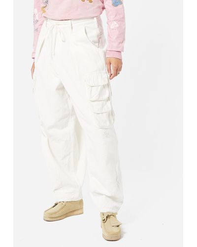 メール便可/取り寄せ story mfg forager pants カーゴパンツ 白 | www