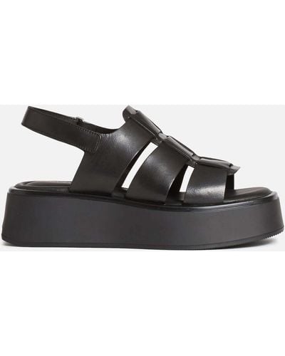 Vagabond Shoemakers Courtney Strapped Leather Sandals - Black