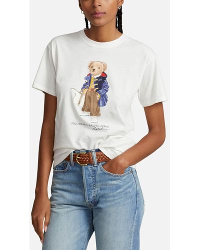 Polo Ralph Lauren T-shirts for Women | Online Sale up to 62% off | Lyst UK