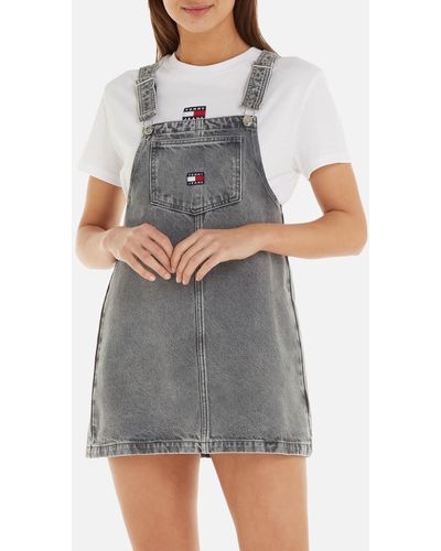 81% up Tommy dresses | off Sale short and | to Mini for Women Lyst Hilfiger Online