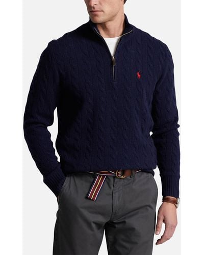 Polo Ralph Lauren Zipped sweaters for Men | Online Sale up to 50% off | Lyst