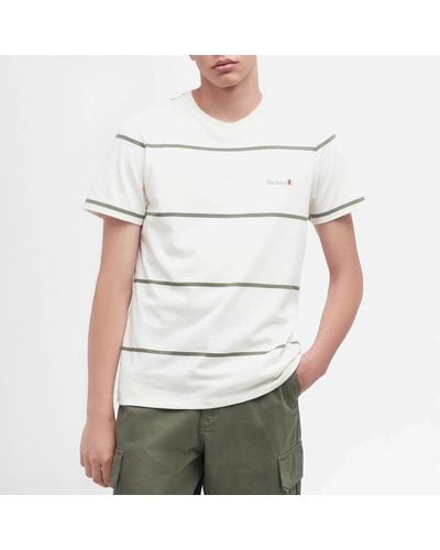 Barbour Cotton-jersey T-shirt - White