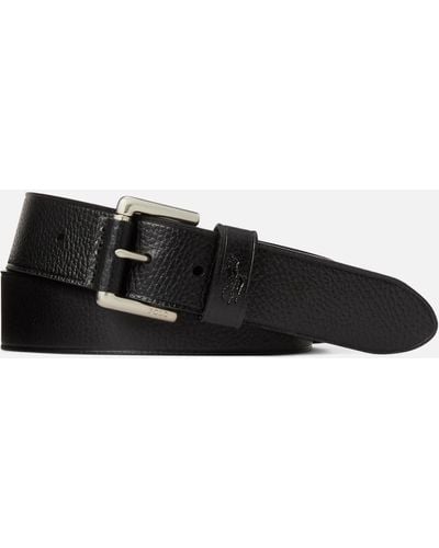 Polo Ralph Lauren Keep Bt Leather Belt - Black