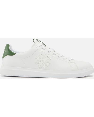 Tory Burch Howell Leather Trainers - White