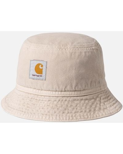 Carhartt Garrison Cotton-twill Bucket Hat - Natural