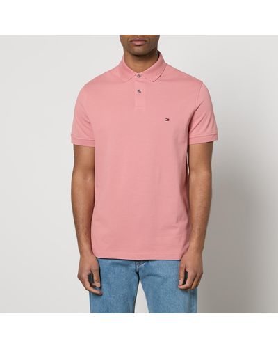 Tommy Hilfiger 1985 Logo Cotton-blend Polo Shirt - Pink