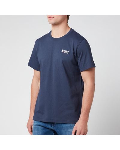 Tommy Hilfiger Regular Corporate Logo T-shirt - Blue