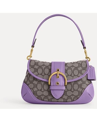 COACH 'soho' Shoulder Bag - Purple