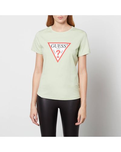 Guess T-shirts for Women | Online Sale up to 84% off | Lyst