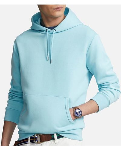 Polo Ralph Lauren Cotton-jersey Hoodie - Blue