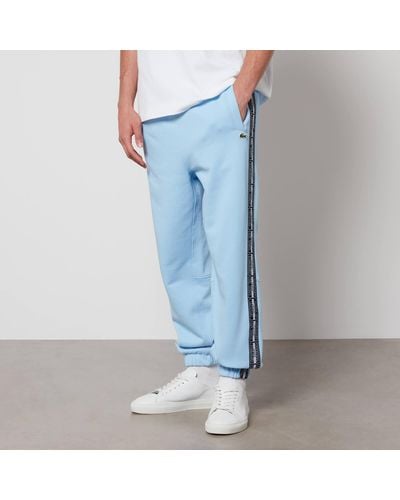 Lacoste Neo Heritage Cotton-jersey Track Pants - Blue
