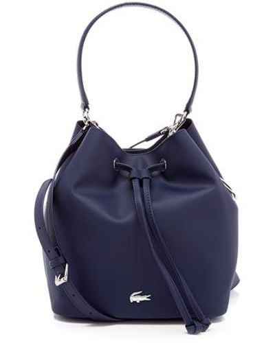 Lacoste Women's Bucket Bag - Blue