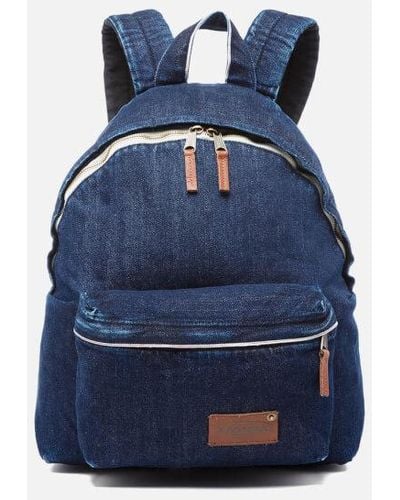 Eastpak Padded Pak'r Kuroki Denim Limited Edition Backpack - Blue