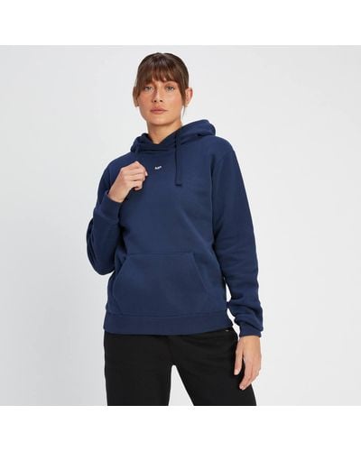 Mp Rest Day Hoodie With Kangaroo Pocket - Blue