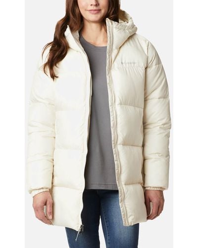 Columbia Puffect Hooded Nylon Puffer Jacket - Weiß