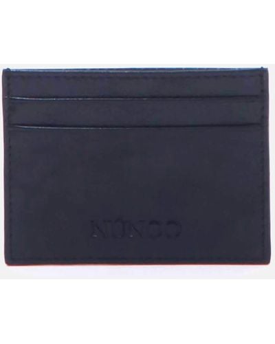 Nunoo Pixie City Leather Cardholder - Blue