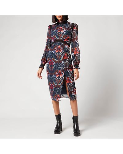 Hope & Ivy Darcy Dress - Multicolour