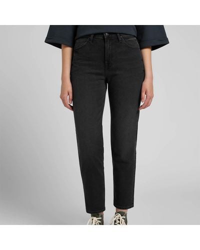 Lee Jeans Carol Denim Straight-leg Jeans - Black