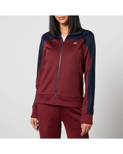 Lacoste Neo Heritage Track Jersey Jacket - Red