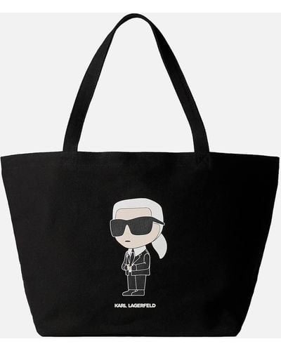Karl Lagerfeld K/ikonik 2.0 Tote Bag - Black