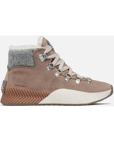 Sorel Out N About Iii Conquest Suede Boots - Grey